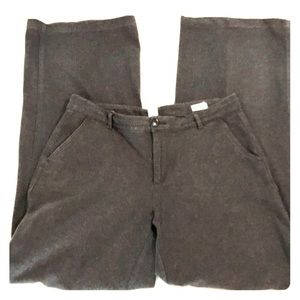 Gap Wide Leg Gray Trousers-size 12 tall